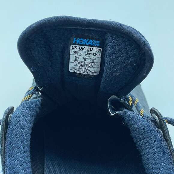Hoka Kaha Low GTX  Women's Hiking Shoes - Blue - Size 7.5 - Picture 2 of 12